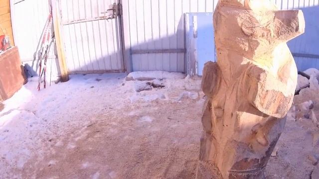 Весна идет,весне дорогу!!!Скворечник бензопилой!!! смотреть онлайн