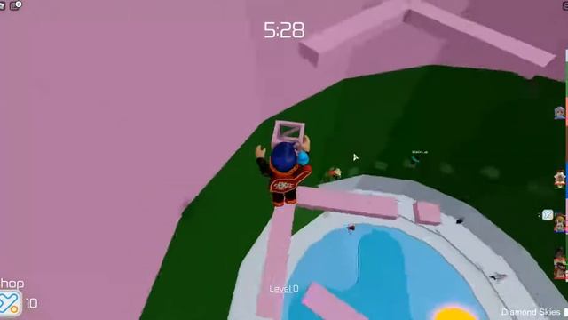 персик Cat крафт прошёл башню ада Роману Tv