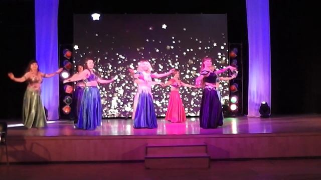 студия восточного танца Bellydance. танец Весны.Постановка