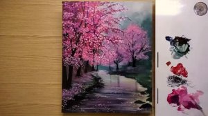 Как нарисовать 4 простых пейзажа