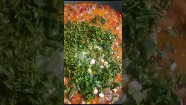 Печень куриная с овощами + печень свиная с соусами. Рец смотреть онлайн
