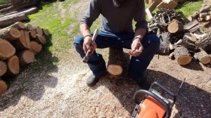 А якщо закалити зуби бензопили? Зараз спробуємо 😁