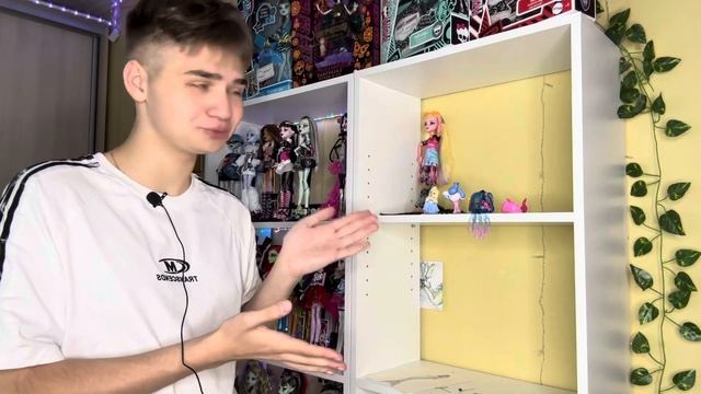 НОВЫЙ стеллаж для кукол!😱/ Расстановка кукол Monster High?