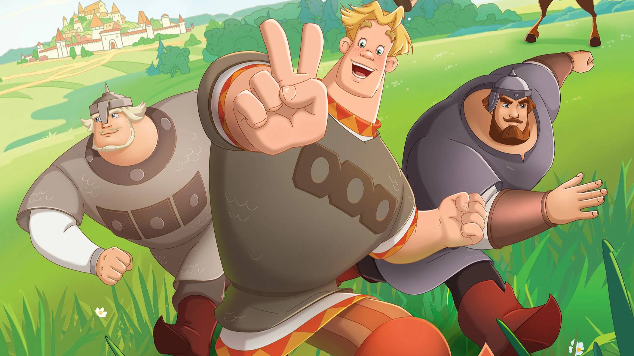 ТРИ БОГАТЫРЯ. НИ ДНЯ БЕЗ ПОДВИГА 2 -Трейлер мультфильма смотреть онлайн