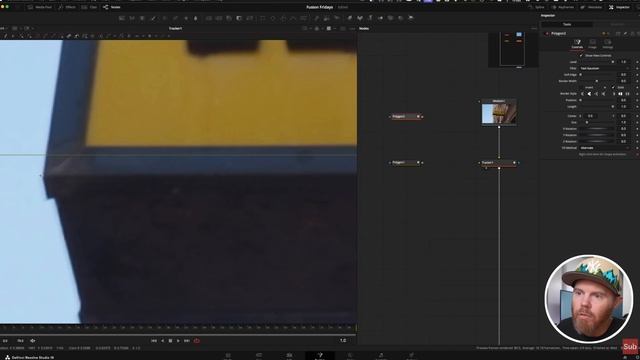 Идеальная маска для ротоскопинга на стабилизированной подложке во вкладке [Fusion] в Davinci Resolve смотреть онлайн
