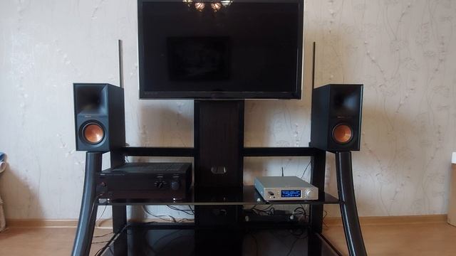 KLIPSCH Reference R-50M Black - открываем коробку & Cambridge Audio Sonata NP30 S смотреть онлайн