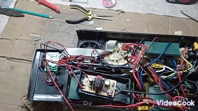 Зарядное Li-ion 12.6 V в бесперебойник