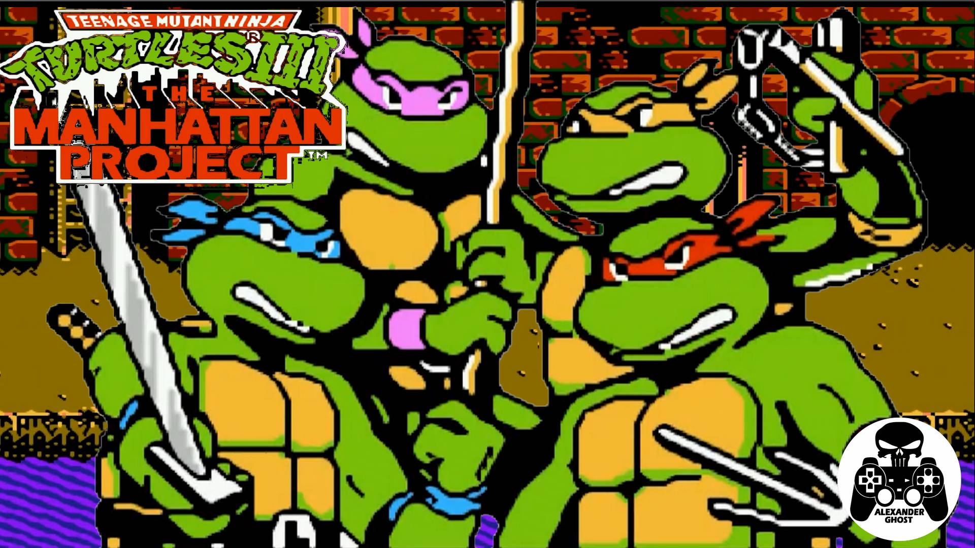Teenage Mutant Ninja Turtles 3: The Manhattan Project (Черепашки Ниндзя 3) NES/Famicom/Dendy смотреть онлайн