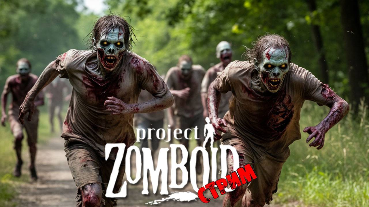 ПРОСТО НЕ ВАШ ДЕНЬ | Project Zomboid 42.9 | СТРИМ #51 смотреть онлайн