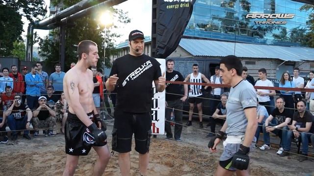 Боец из Донбасса против дебютанта боев без правил!