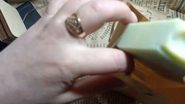 Тестирую штамп на бумагу #прасковьяуральская