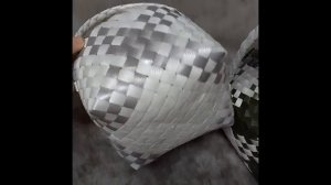 Косое плетение с вставками