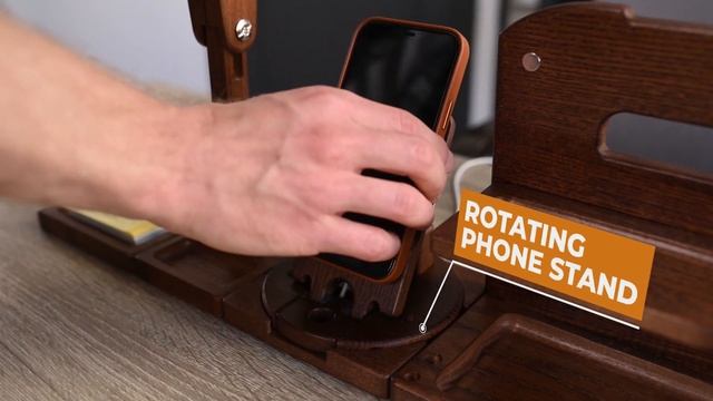 Модульний багатофункціональний органайзер з дерева я