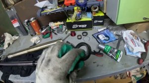 Замена сальников и масла в перьях