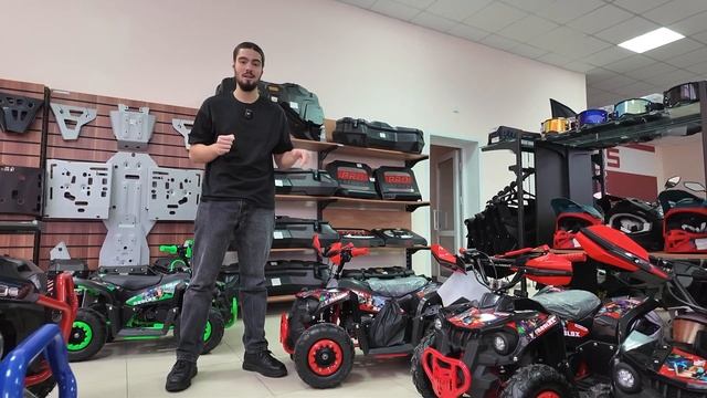 Полный ОБЗОР детского квадроцикла GBM ROBLOX 110 от магазин?