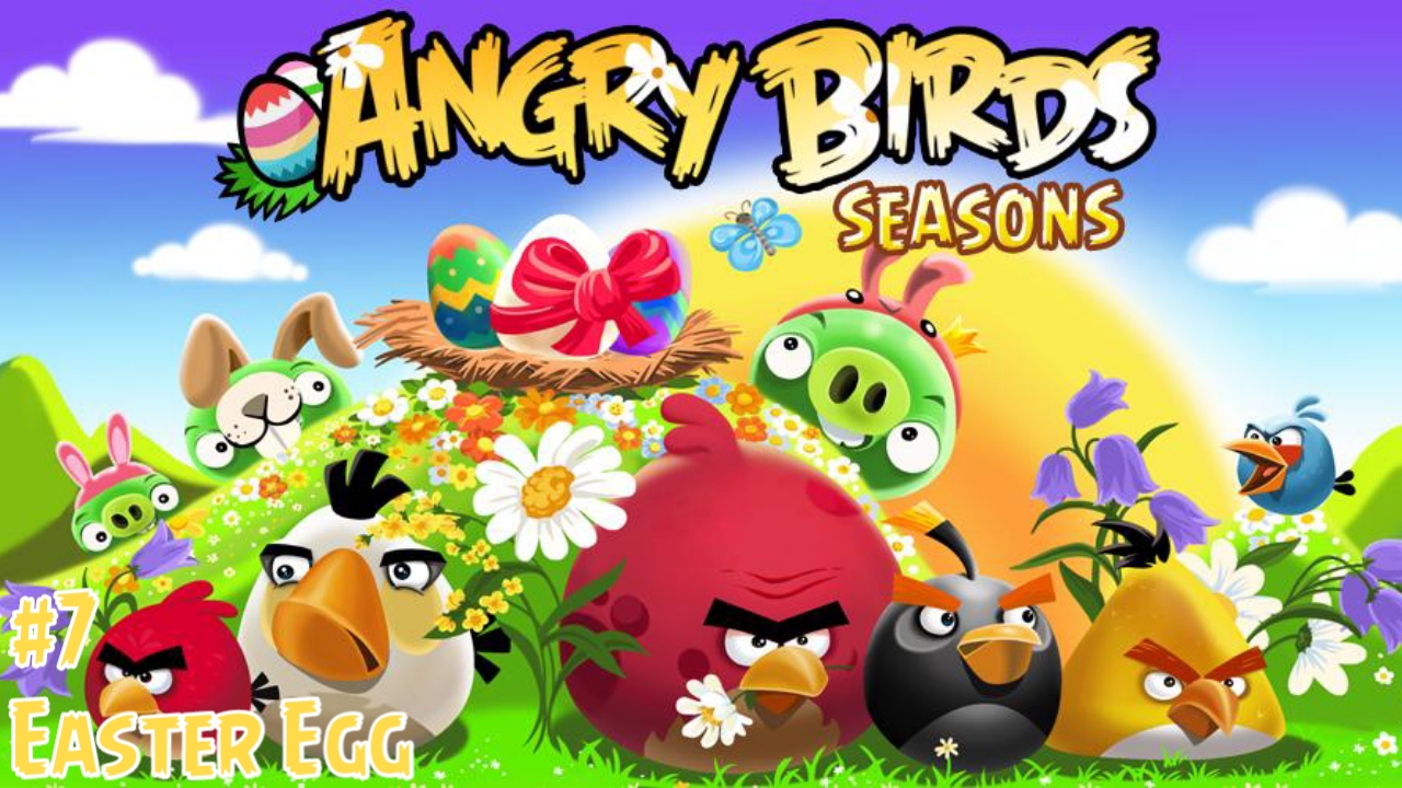 Прохождение Игры Angry Birds Seasons #7 - Easter Egg