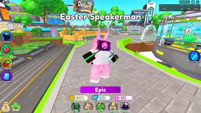 Открыл 1000 Новых Пасхальных Ящиков и ВЫБИЛ GODLY | Toilet Tower D