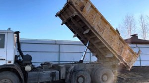 МАЗ 5516 2008г.в. Подъем кузова.