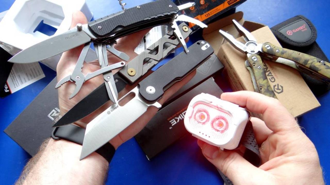 ВАУ посылка 2025! НОВИНКИ! Распаковка! Ganzo, Fenix unboxing 2025! #unboxing #edc #knife #top #light смотреть онлайн