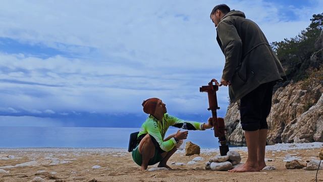 Ликийская тропа: первая прокачка колонки воды после з?