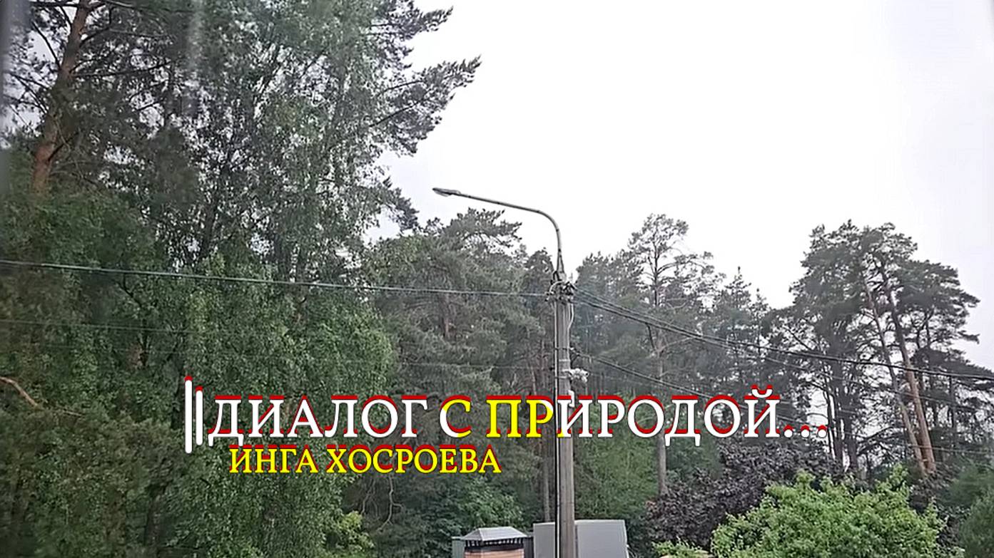 ДИАЛОГ С ПРИРОДОЙ...ИНГА ХОСРОЕВА смотреть онлайн