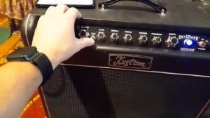 Ламповый комбоусилитель Kustom. Model: defender112. Мощность: 50 Ва