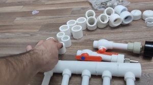 Бюджетный коллектор для теплого пола своими руками: п?