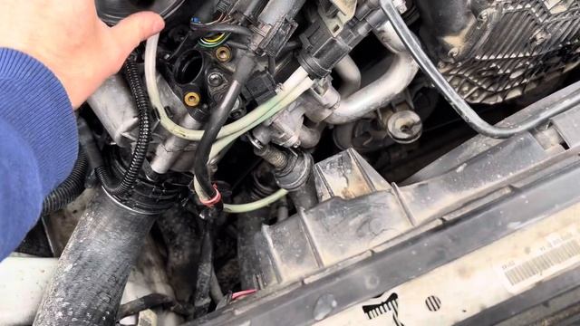 Устранение потеков с вакуумного насоса ом642.