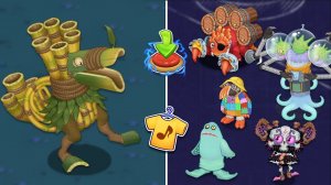 Эпический Зукаер и Эпический Гомункул, новые скины - Формула Жизни 2025 (My Singing Monsters)