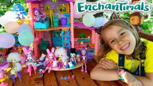 #Мультик #Куклы #Энчантималс Домик Данессы Оленни новые#Enchantimals Волшебные балерины