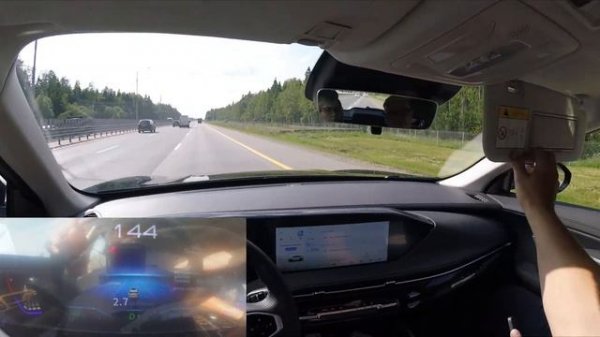 Сел в DongFeng Huge - спокойно