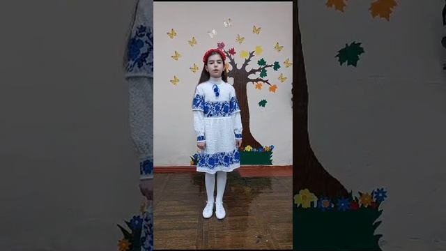 Сакали Злата 9 років. Українська народна пісня 