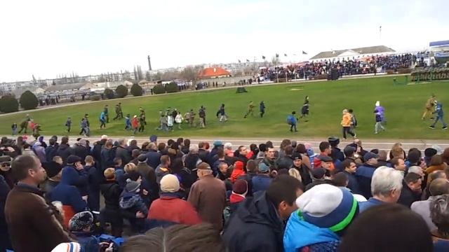 День Рождения ВДВ в Феодосии 02.12.2017 Часть 5 смотреть онлайн