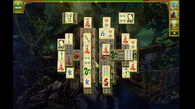 Lets Play Lost Lands Mahjong с 2ух попыток 11й уровень не пройден эне