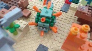 Лего Майнкрафт самоделка подводный мир #1