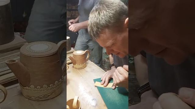 Березовая лавка. Изготовление декоров из бересты.