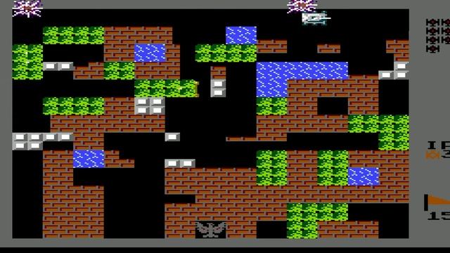 Random City v3 (Battle City Hack) (NES, 1985) Уровень 15