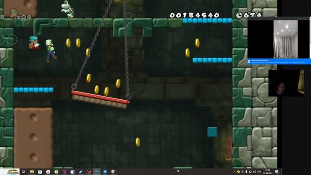 new super mario bros. wii. прохождение  с pixelex.