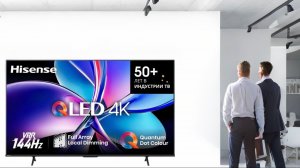 Вот вам и Про 😂 Обзор Игрового 4K HDR Телевизора Hisense QLED 55E7Q / 55E7Q PRO ( 2025 ) 🧑🦽🇨🇳