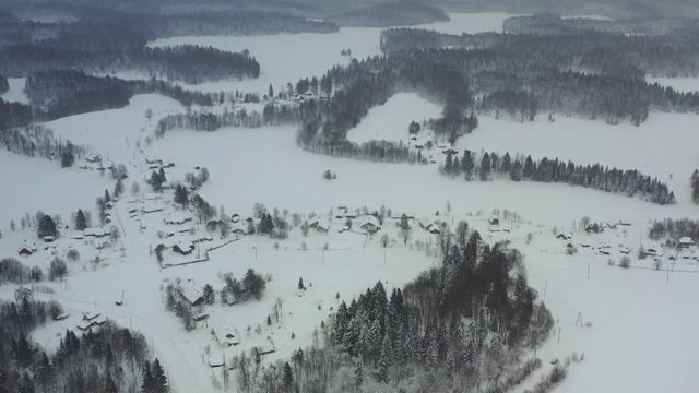 4К Цветное видео про Карелию. По дороге Петрозаводск - ?