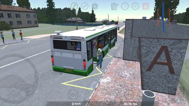 Proton Bus Simulator лиаз 5292.20(2008) карта Понаех-сити