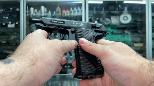 Пневматический пистолет Stalker PPKS 4.5 мм (Walther PPK/S Blowback)