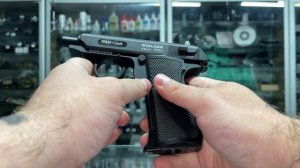 Пневматический пистолет Stalker PPKS 4.5 мм (Walther PPK/S Blowback)