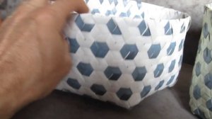 Шестиугольник из трёх лент