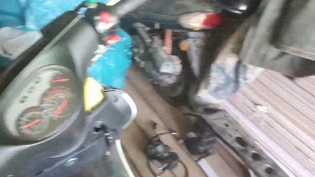 Починил скутер и решил покататься с Александром!!!