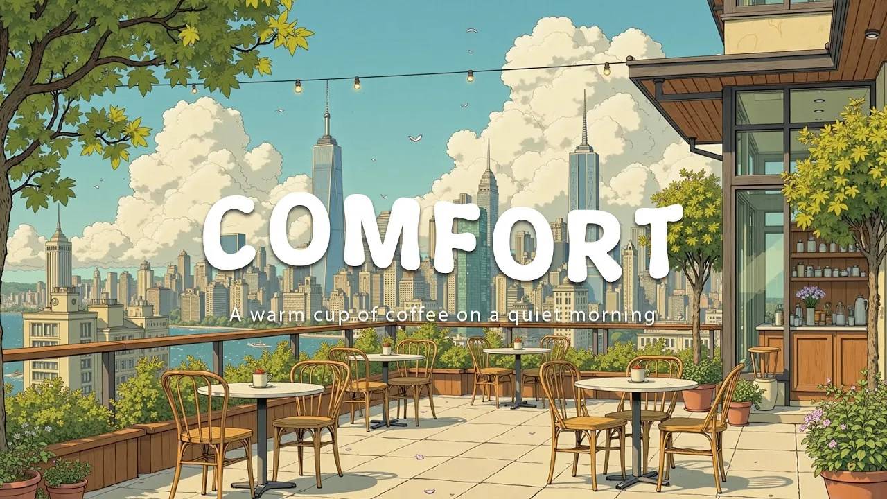 comfort ~ as a warm cup of coffee on a quiet morning ☕ a soft melody for you смотреть онлайн