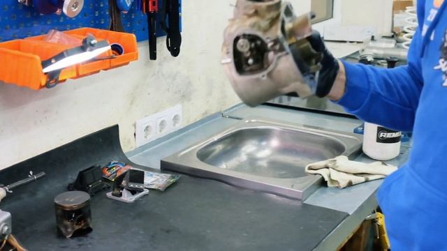 Первая замена поршня на GR8 300 2T 2024 (HENGJIN 300) 150мч. смотреть онлайн