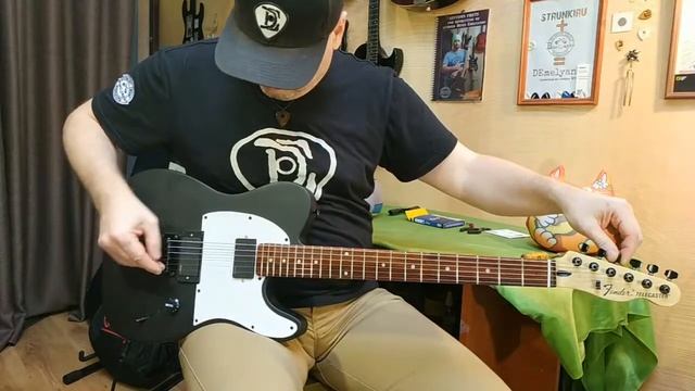Fender Jim Root Telecaster EMG часть 2