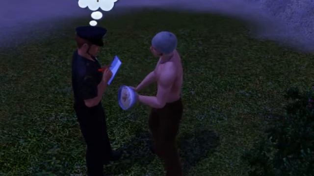 Sims 3 Рука тарелка