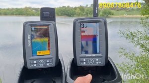 Сравнение работы эхолота toslon tf520 и toslon tf500. Прикормочны